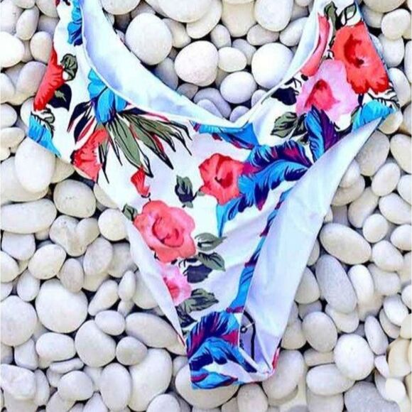 Floral Blue Halter Top, Mommy & Me S… - Picture 15 of 16